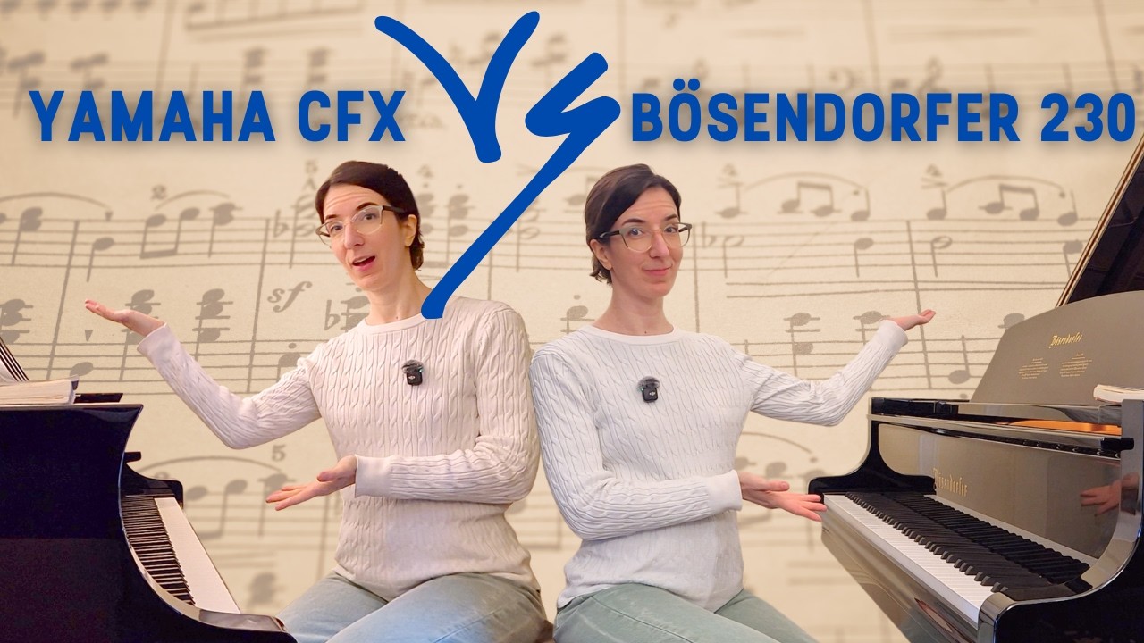 Entre dos titanes: Yamaha CFX y Bösendorfer 230