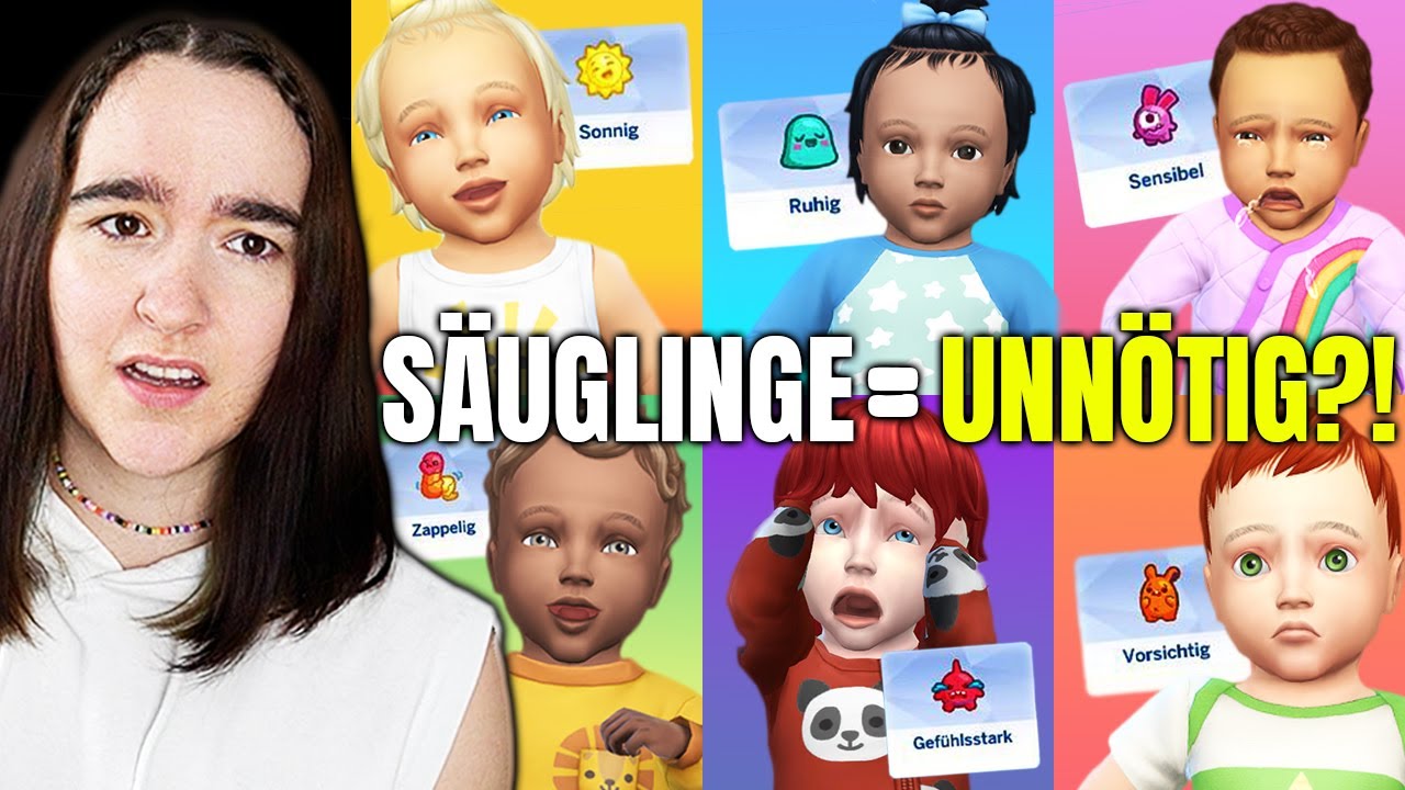 Sims 4 ABER wir *testen* ALLE SÄUGLINGE! (& ich bin EXTREM enttäuscht?! 😔) Nesmeralda