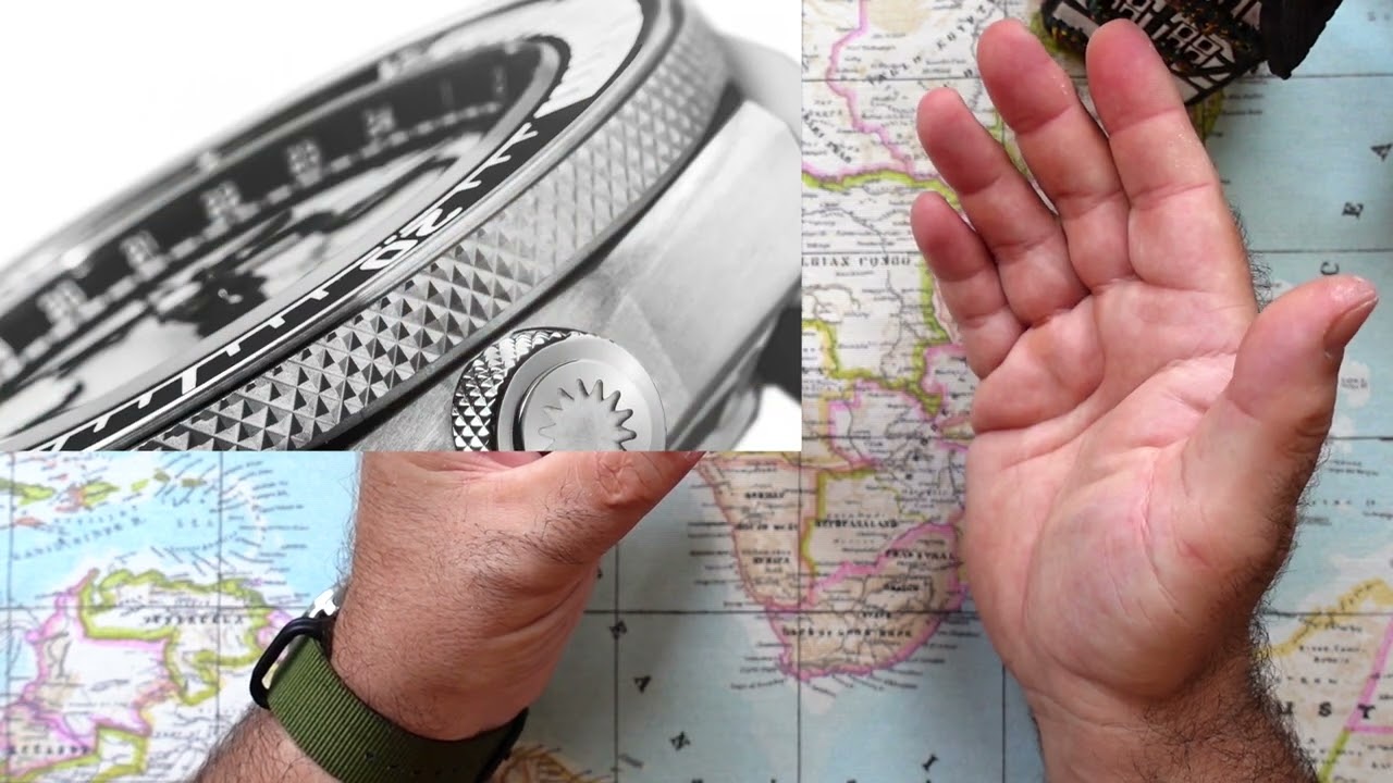 Un reloj sorprendente con corazón japonés GMT