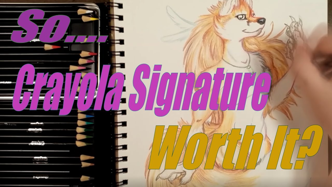 Crayola Signature Blend and Shade Colored Pencils Review