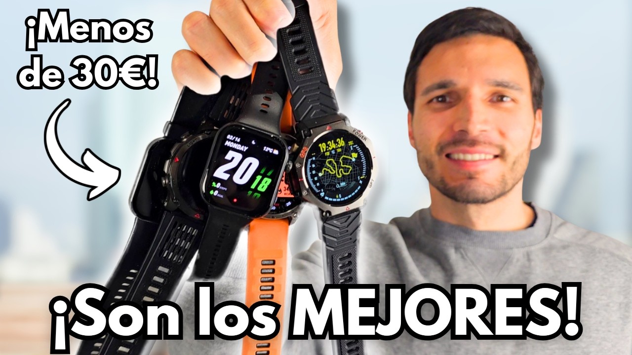 ¿Qué Smartwatch MUY barato y BUENO comprar en 2026? 💥