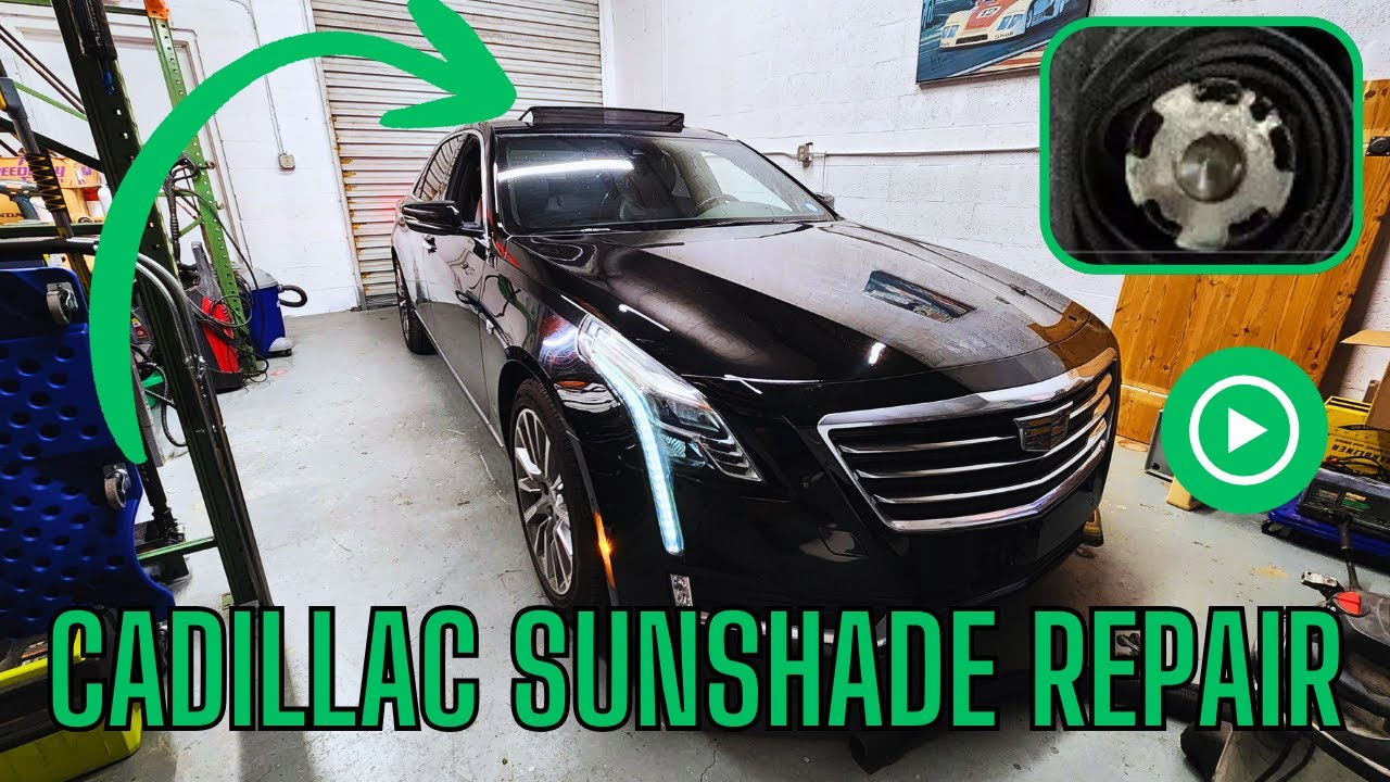Cadillac CT6, CTS & XTS Sunroof Sunshade FIX – Better Than OEM! (2016-2020)