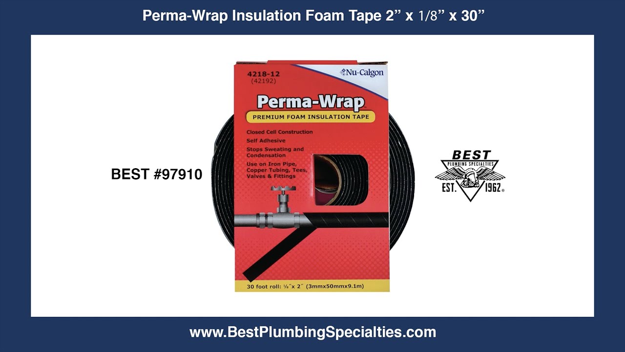 Perma Wrap Insulation Foam Tape