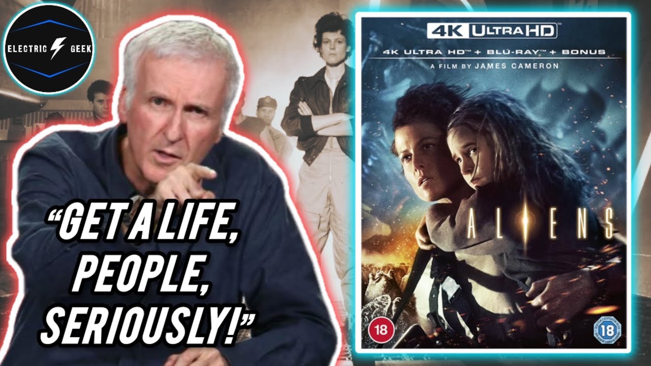 James Cameron BITES BACK at the BLU RAY COMMUNITY!?!? | Aliens 4K Blu Ray Review
