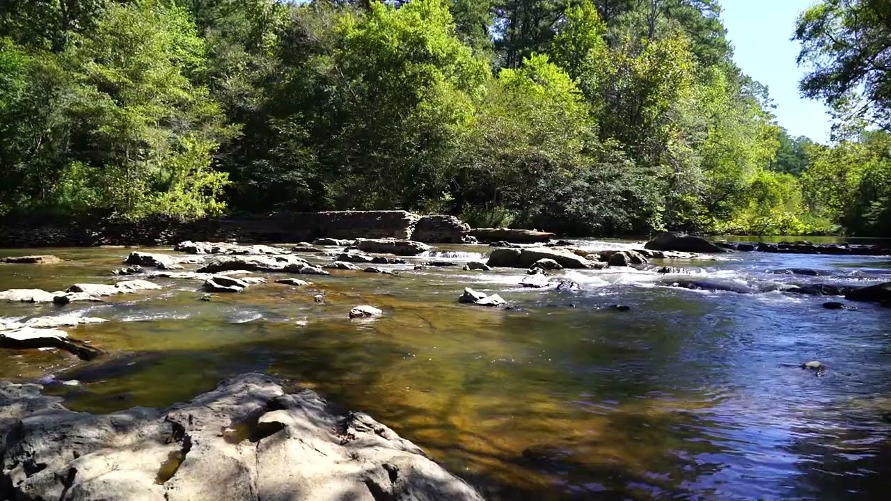 30 Minutes of Relaxing Moving Water at the Little River