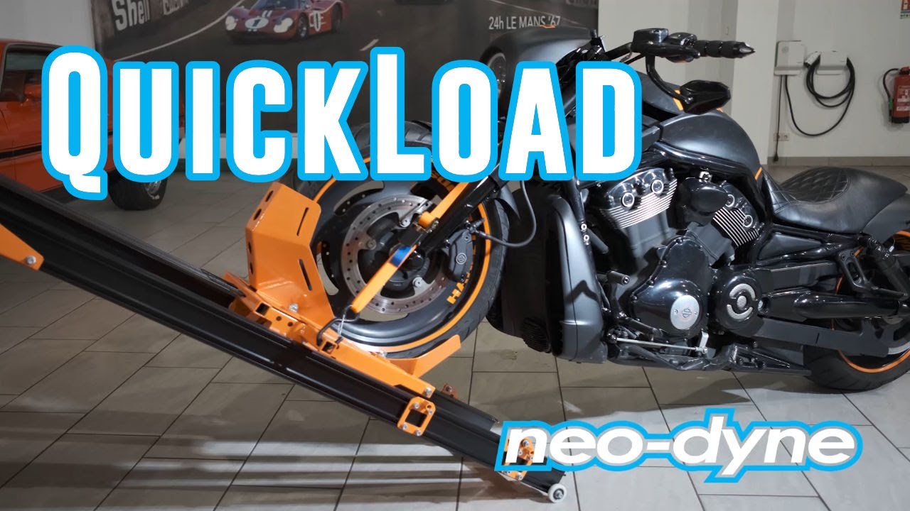 Motorcycle loading in less than 2 minutes