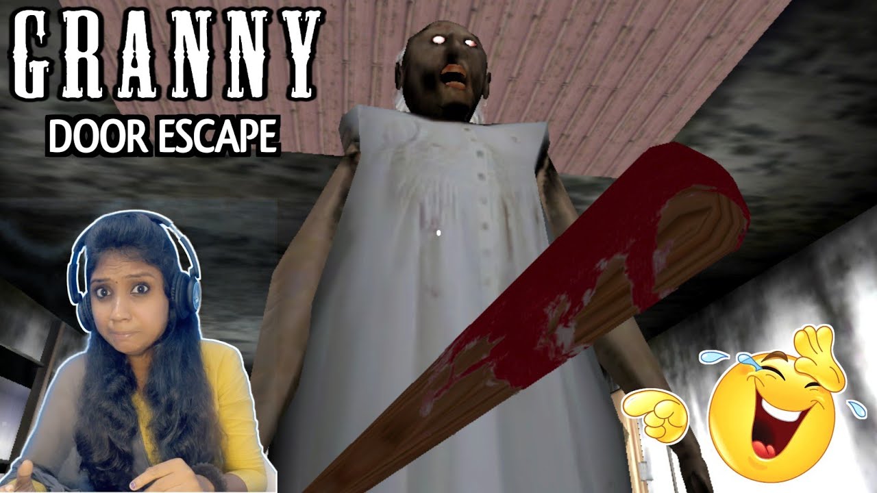 Granny Door Escape 😱😥 In Night Mode👻☹️|| கிழவி Vs Me 😂😂|| Jeni Gaming