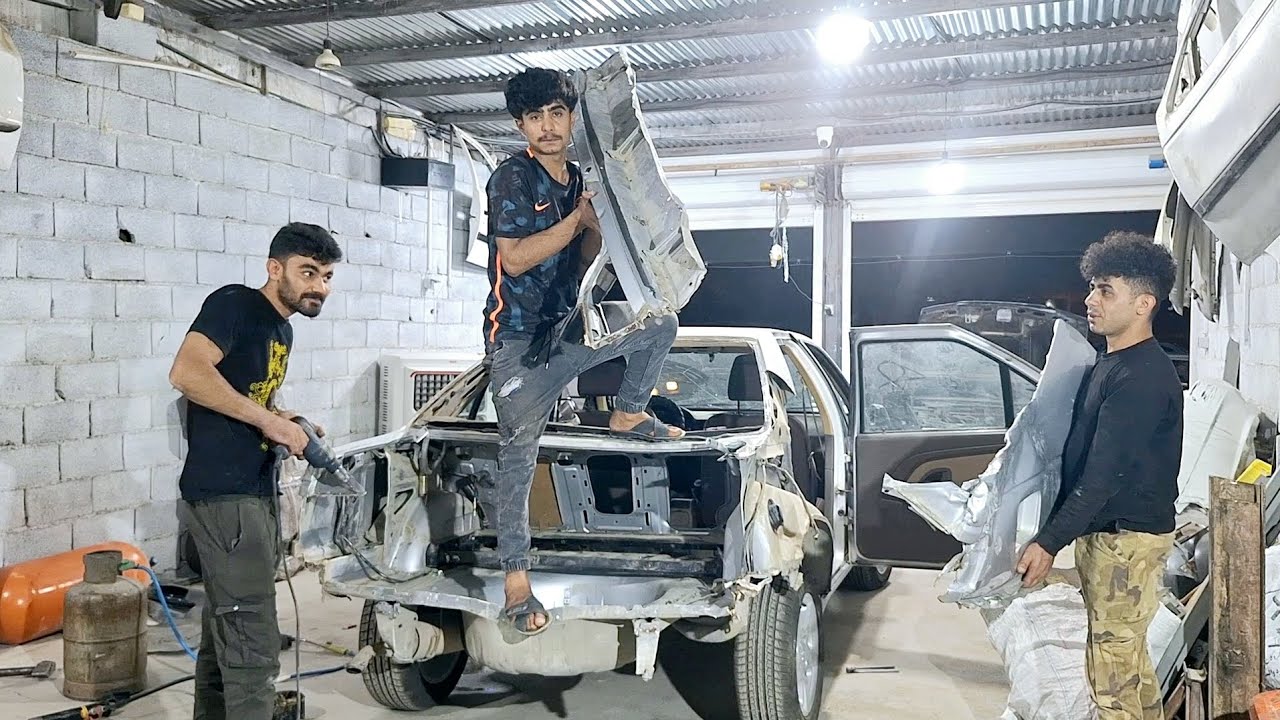 A series of violent shocks: The car restoration project in Iran