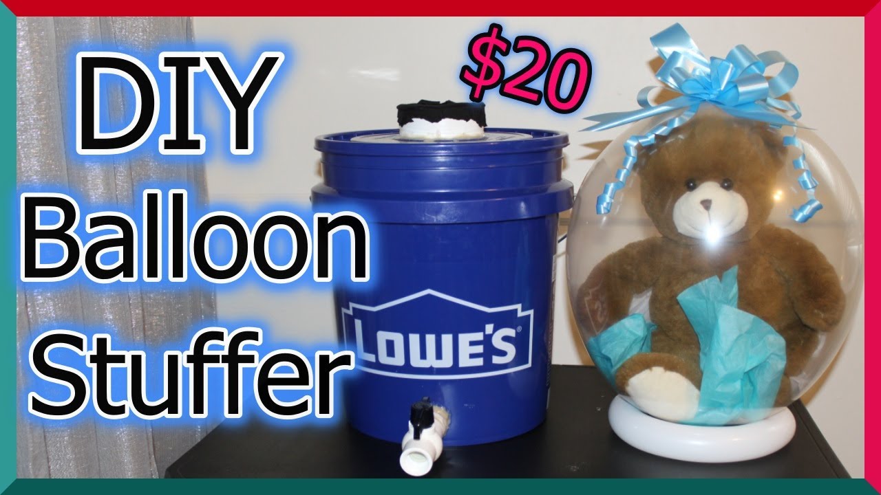 $20 BALLOON STUFFER | STUFFED BALLOON DIY