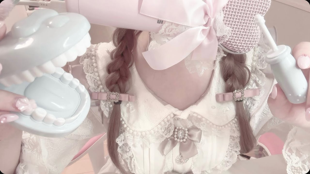 【ASMR】歯医者さんごっこasmr  ˆ.  ̫ .ˆ