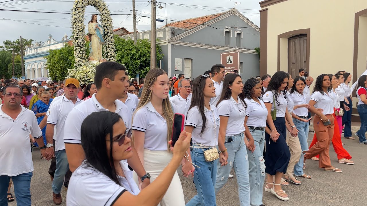 Procissão de nossa senhora da Conceição 2024 em Araruna pb