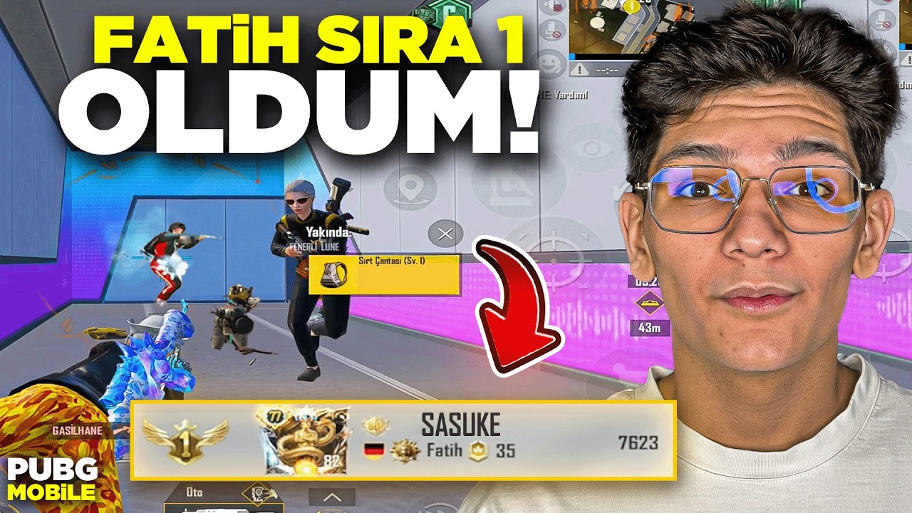 AVRUPA SIRA 1 OLDUM! FATİH LİGİ MA&Ccedil;LAR - PUBG MOBİLE