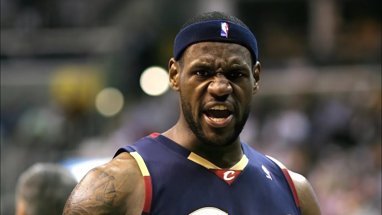 YOUNG LEBRON JAMES BEST DUNK