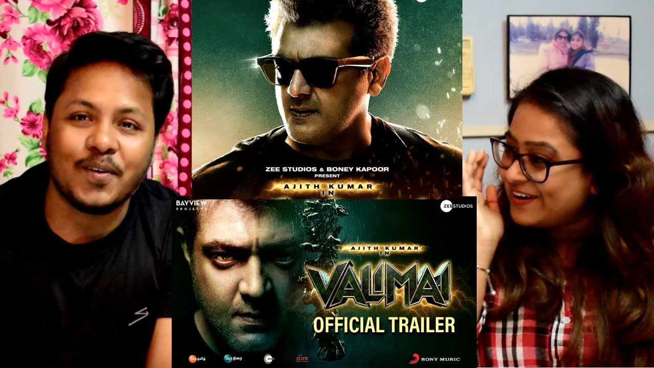 Valimai Official Trailer Reaction | Ajith Kumar | H Vinoth | Pongal 22 | Boney Kapoor | Zee Studios