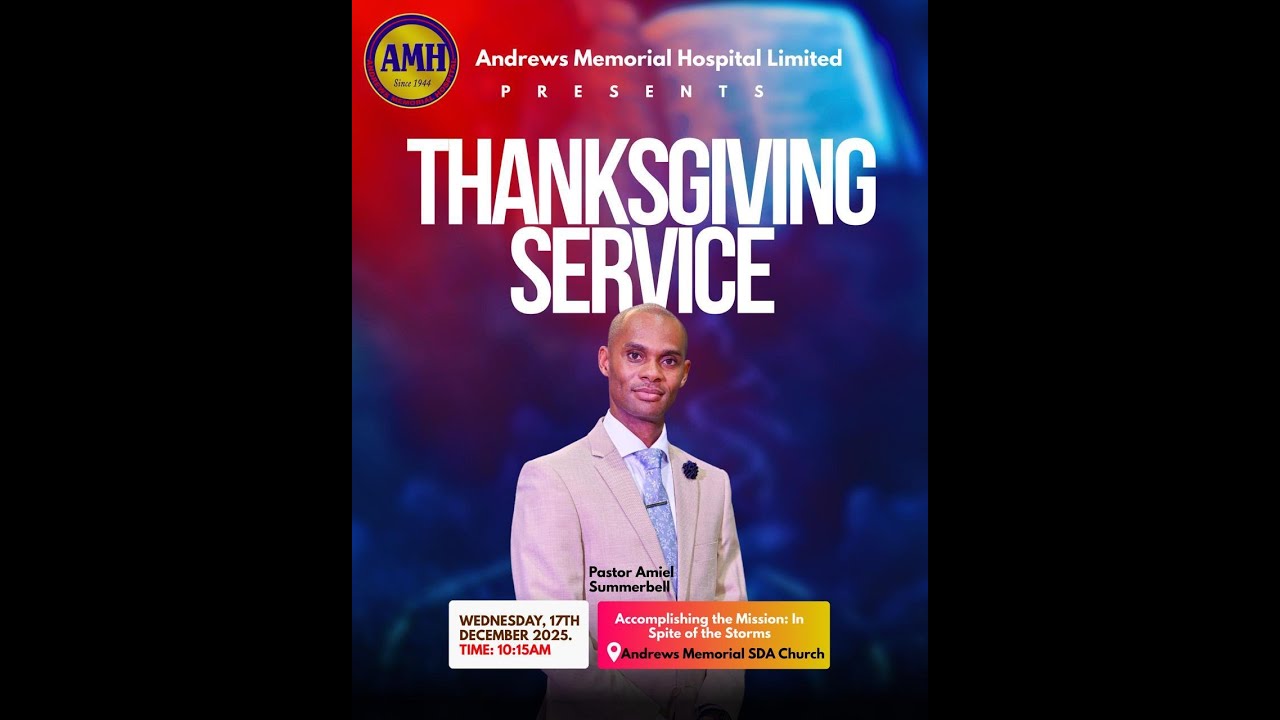 Andrews Memorial Hospital || Thanksgiving Service || Dec 17, 2025