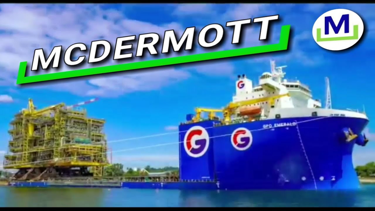 MCDERMOTT INDONESIA || Tyra Project Offshore For Denmark