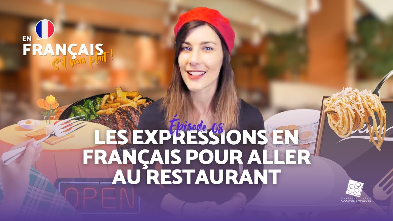 Les expressions en français pour aller au restaurant