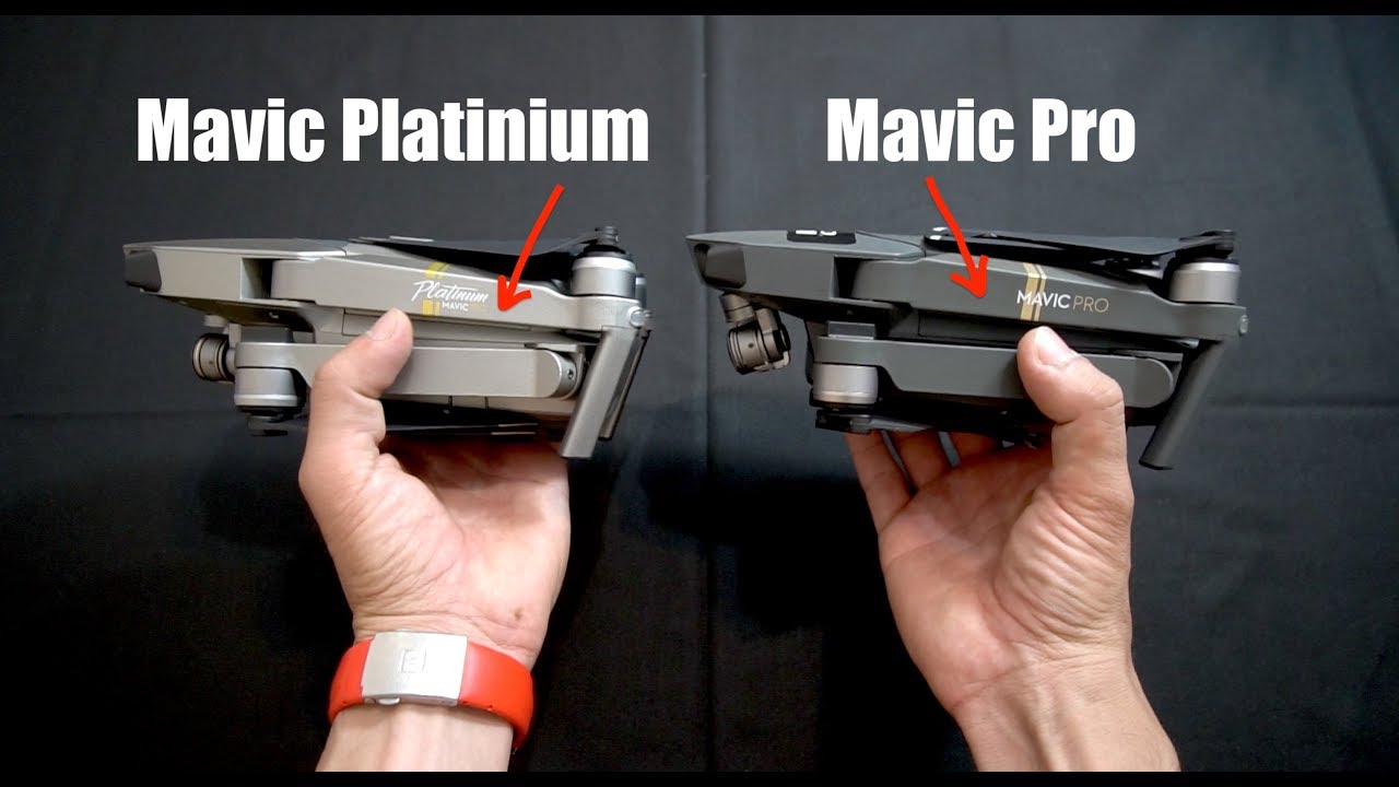 Different of Dji Mavic Pro Platinum/Mavic Pro standard - Fishing net view