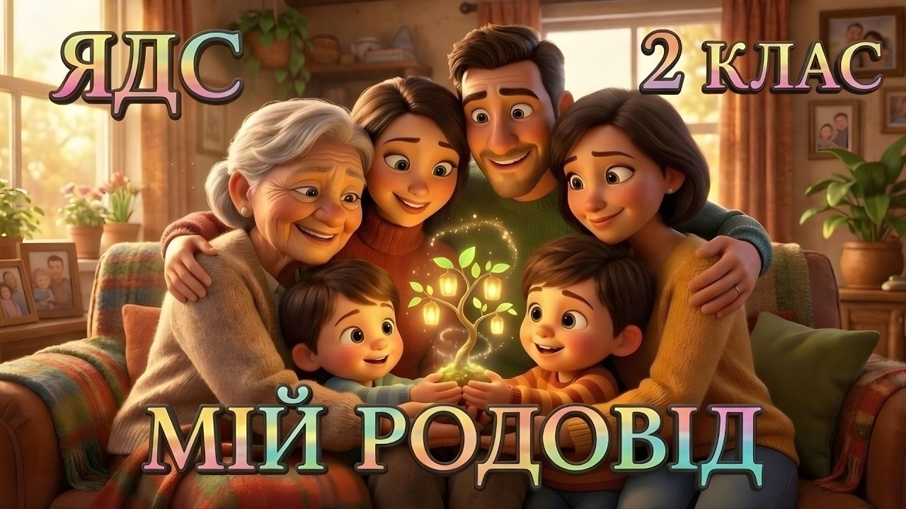 Мій родовід. #ЯДС #2Клас #ДітиУкраїни