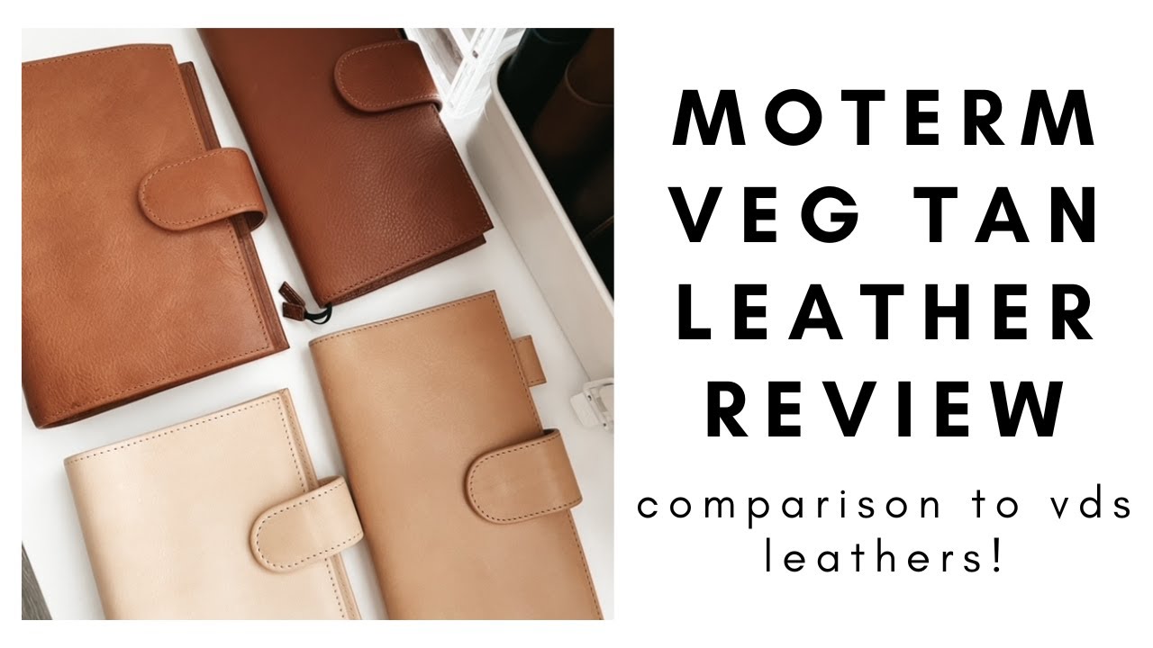 MOTERM VEG TAN LEATHER REVIEW | Comparison to Van der Spek (VDS) Leather