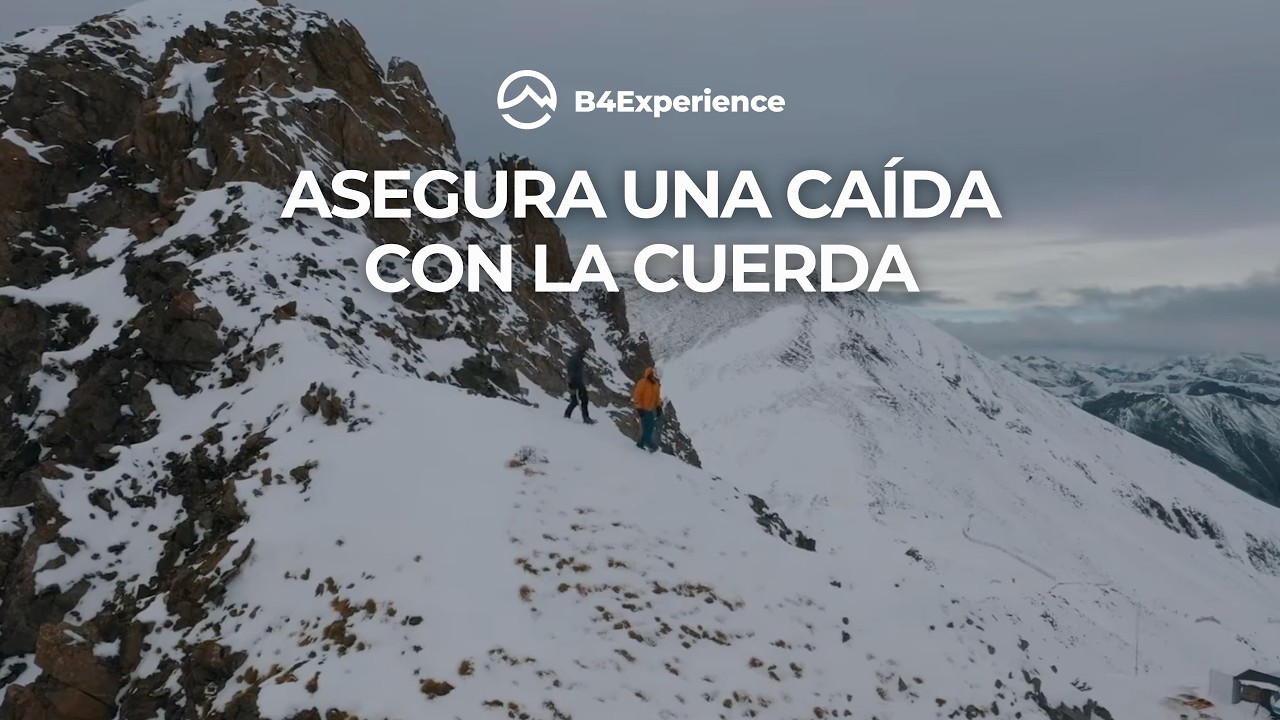 LA CUERDA | Asegura una caída en nieve
