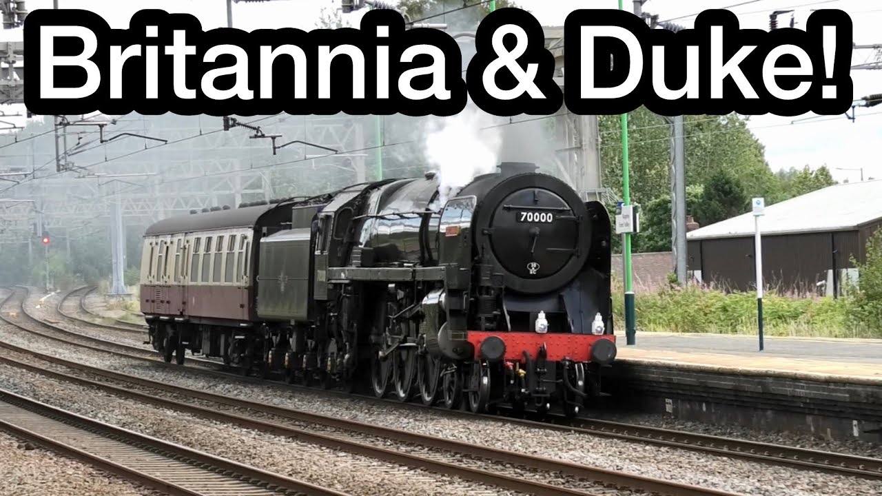 71000 Duke of Gloucester BACK in STEAM - Plus LOVELY Whistle from 70000 Britannia & LOCOS at Speed!