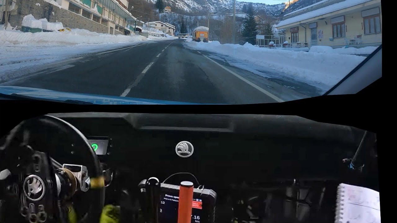 Susa Moncenisio con auto rally