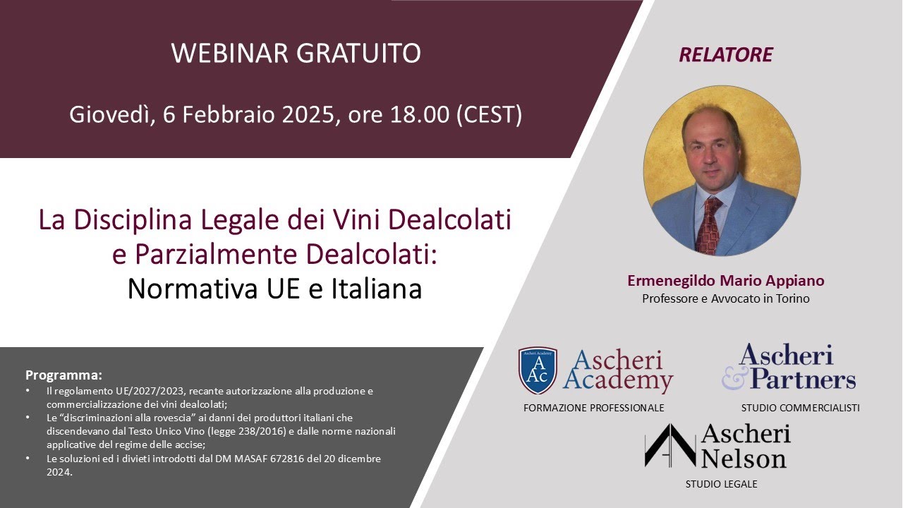 La Disciplina Legale dei Vini Dealcolati e Parzialmente Dealcolati: Normativa UE e Italiana