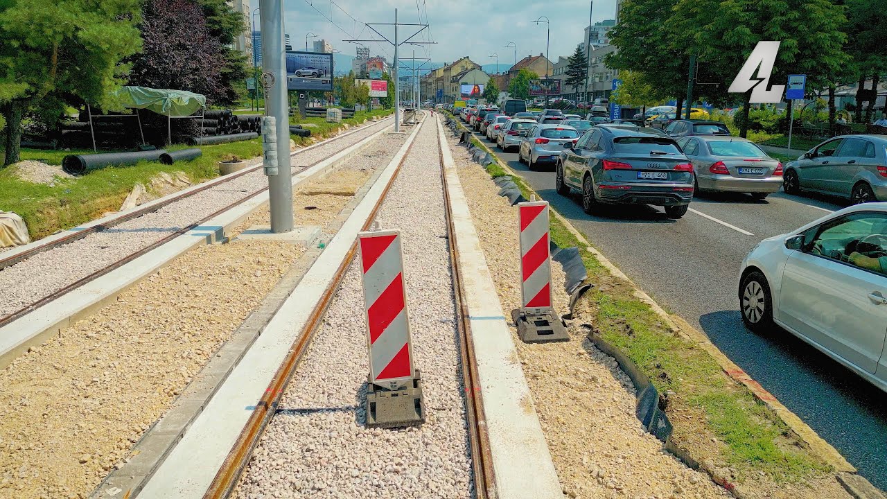 Postavljena Nova Tramvajska pruga u Sarajevu