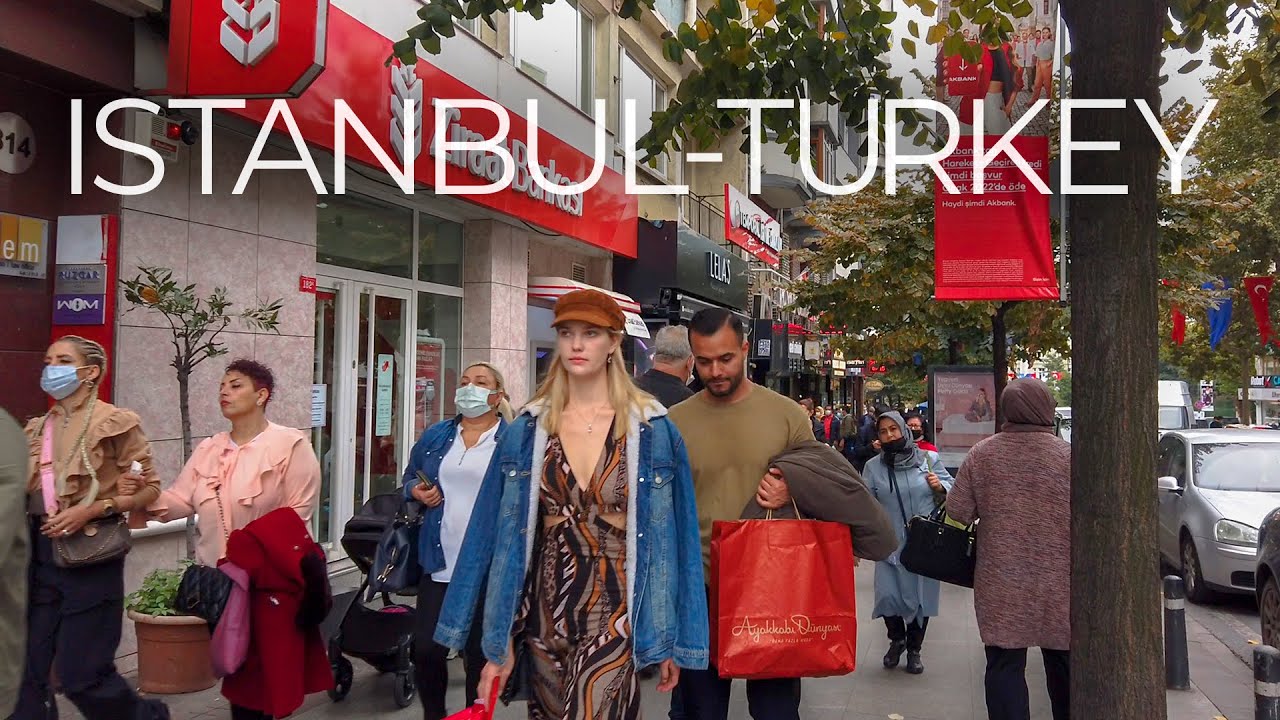 Turkey 2021 - Walking in the Streets of Istanbul / ترکیه، استانبول