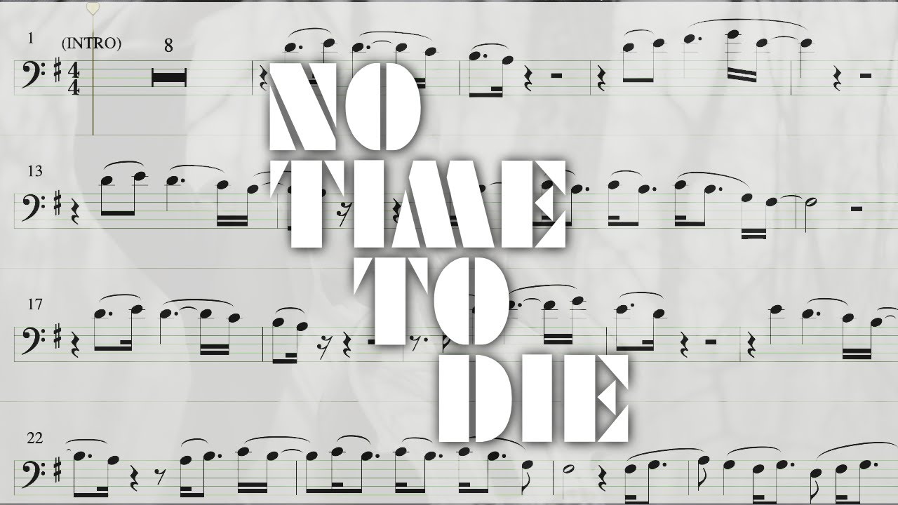 Billie Eilish - No Time To Die | CELLO SCORE