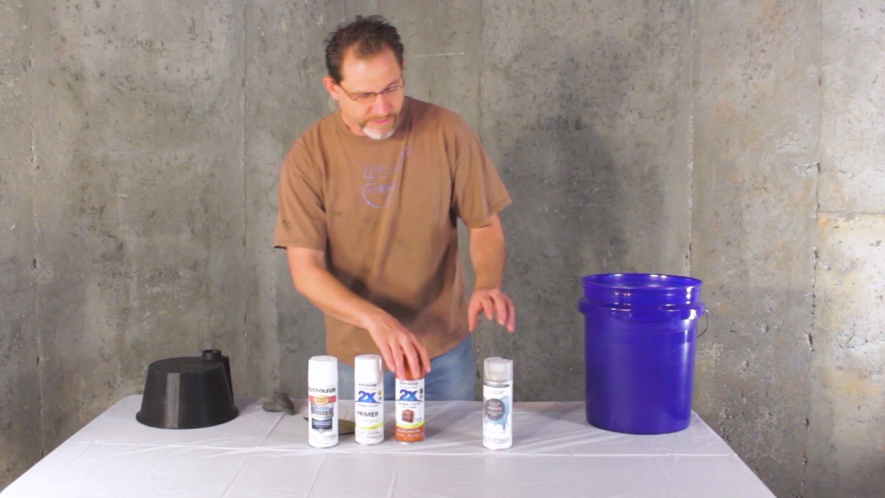 How to Paint a Plastic Bucket