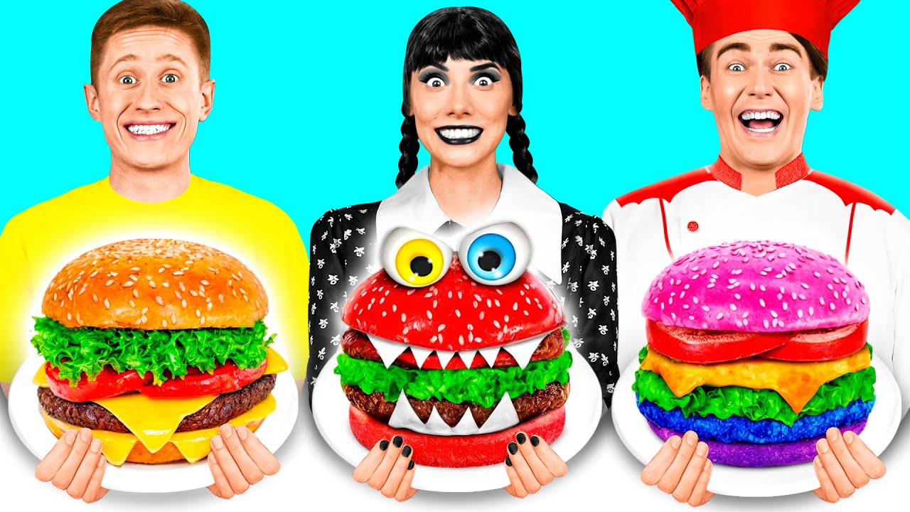 Wednesday vs Oma Koken Uitdaging | Grappige Momenten