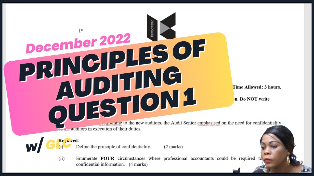 ATD PRINCIPLES OF AUDITING DECEMBER 2022 Q1