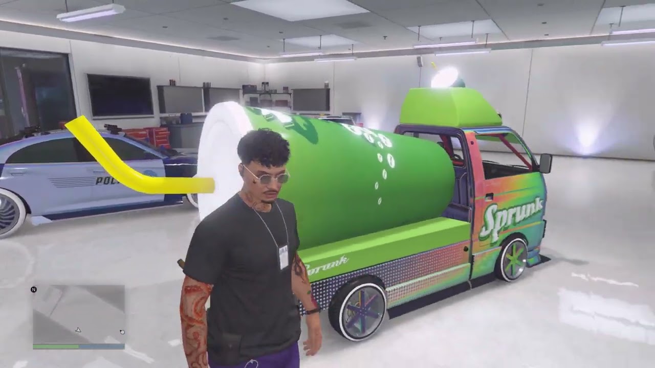 GTA 5 Grand Theft Auto V Garage Tour with Friends Part 2