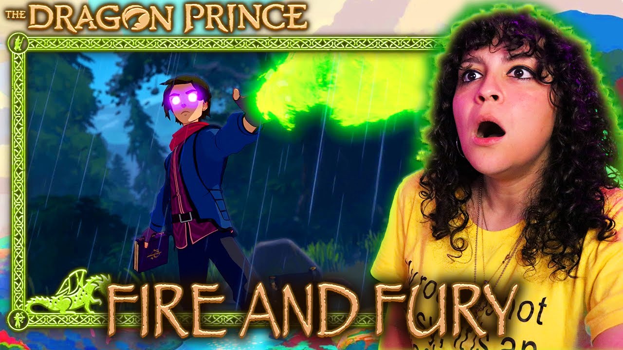 OMG! *• LESBIAN REACTS – THE DRAGON PRINCE – 2x07 “FIRE AND FURY” •*