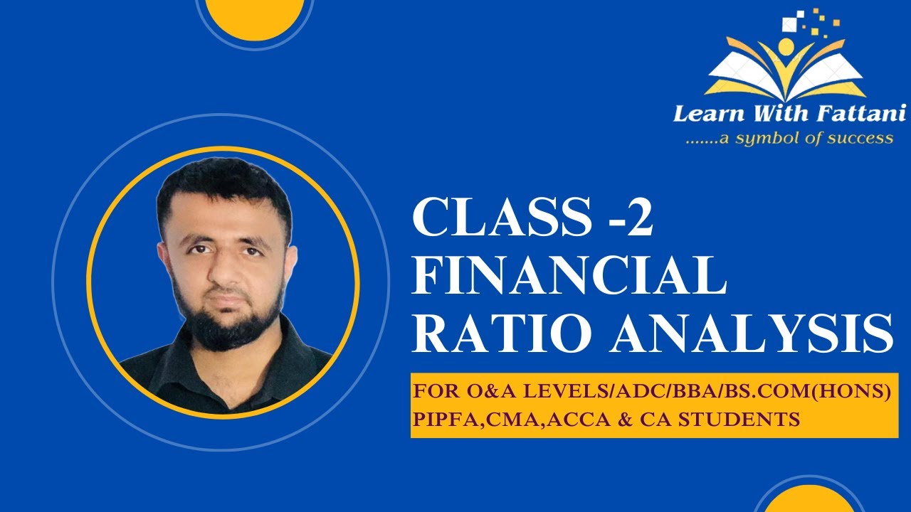 Class 2 | Financial Ratio Analysis