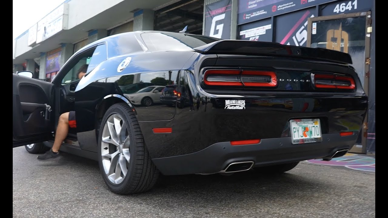 Звук выхлопа Challenger GT 2021 года. Удаление среднего резонатора V6 ***ОБЯЗАТЕЛЬНО ПОСМОТРЕТЬ П...