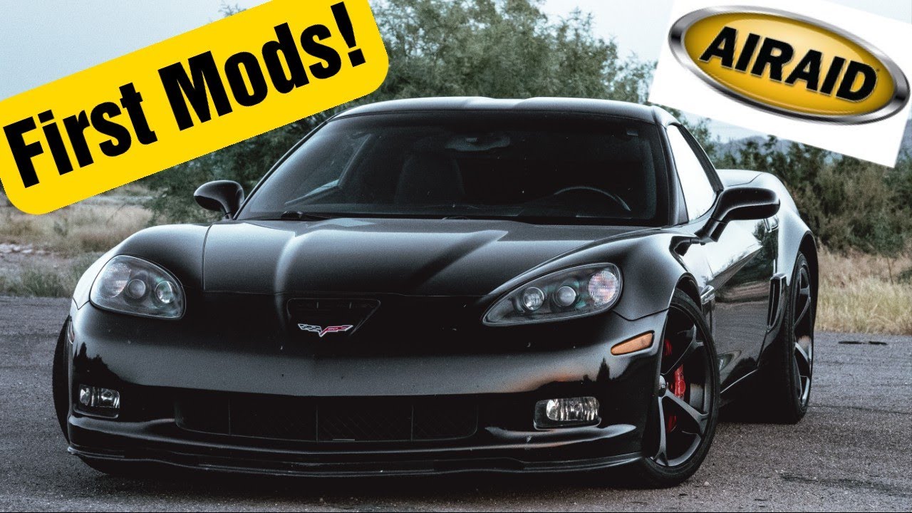 First Mod For C6 Grandsport Corvette! Airaid Cold Air Intake Install LS3