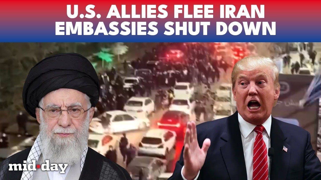 Iran SHUTDOWN: Diplomats FLEE Tehran, Mossad Chief Reaches U.S.