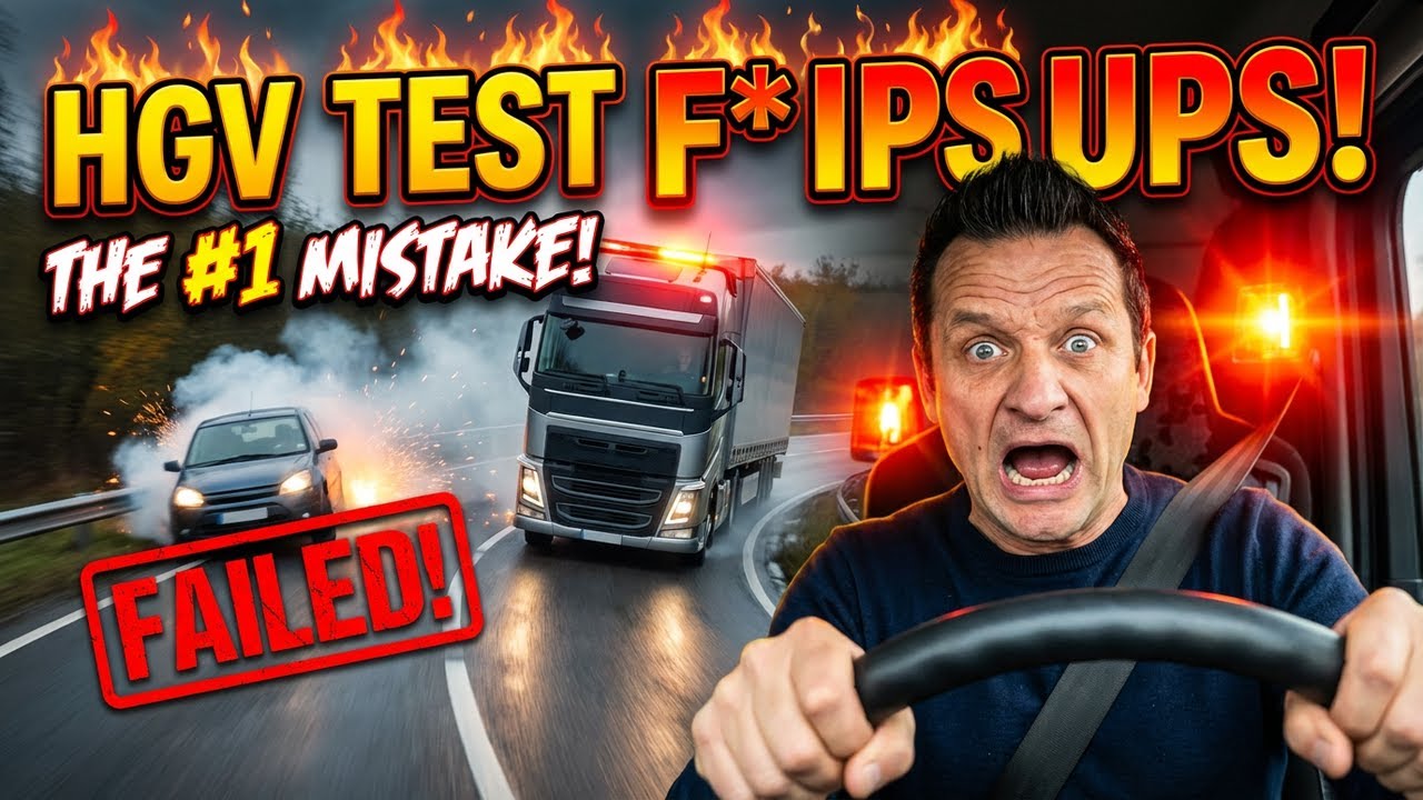 HGV Test F* Ups You&rsquo;ll See Every Week (and How to Avoid Them) 🚛💥**