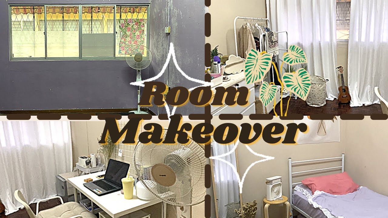Full Room Makeover Malaysia | aesthetic | minimalist | Shopee  ✨
