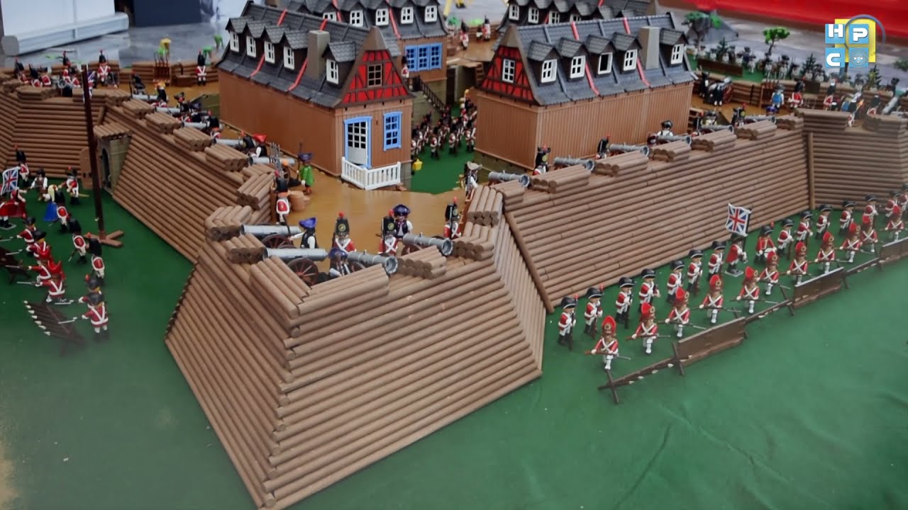 LAST OF THE MOHICANS, The movie Playmobil Diorama