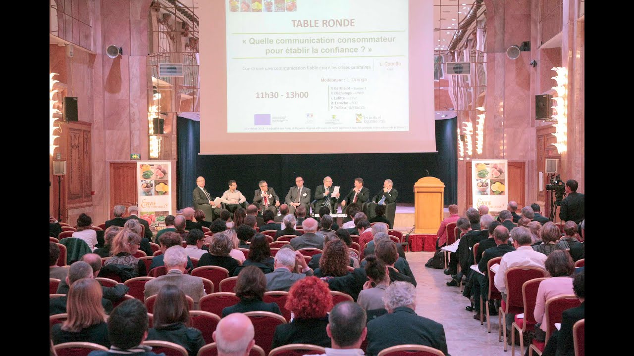 Qualit&eacute; des fruits et l&eacute;gumes / confiance - Session d&rsquo;information du  22 octobre 2014