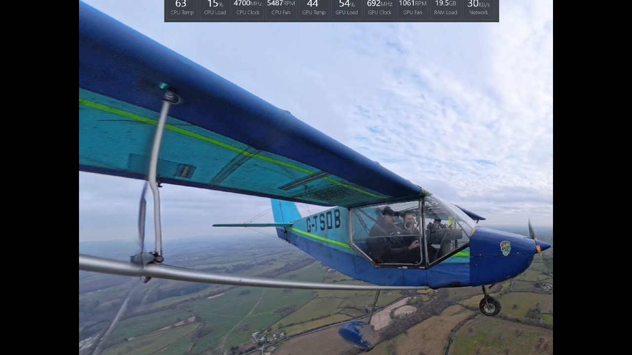 Rans S6ES Shobdon Welshpool Bimble