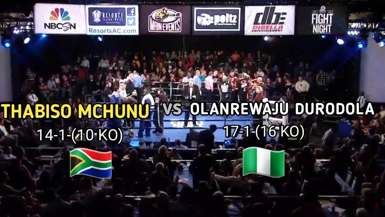 SIARAN TINJU DUNIA HARI INI🥊🥊7 MAR 2026 Thabiso Mchunu (RSA) vs Durodola (NGA) | Boxing Live Today