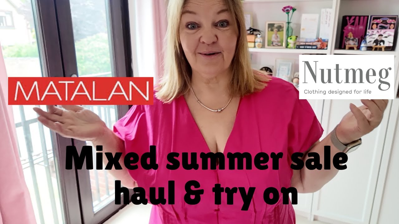 PLUS SIZE sale fashion haul from MATALAN & MORRISONS. #plussizeclothing #over50fashionstyle