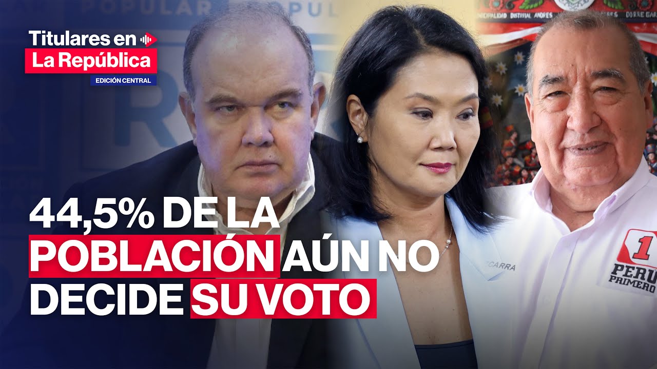 🔴 ELECCIONES 2026: La intención de voto continua fragmentada a falta de tres meses | #TLR