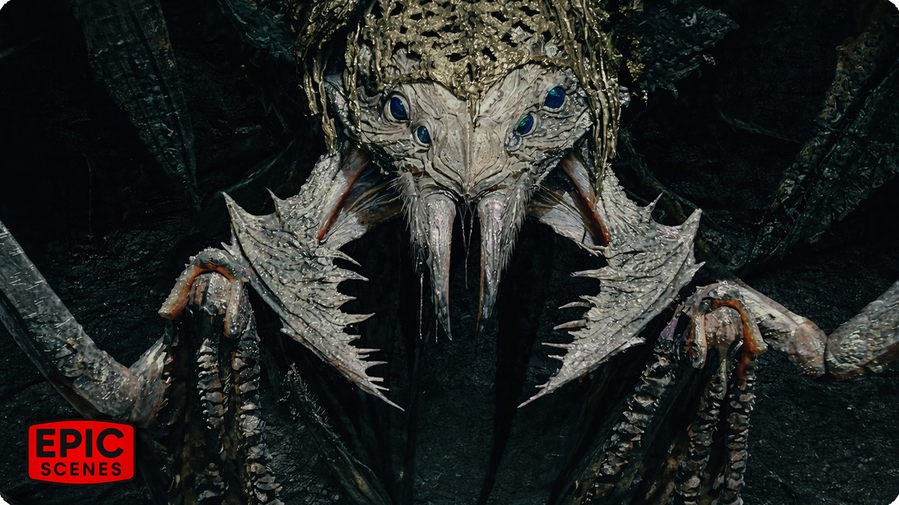 Trapped in a Giant Spider Nest From Hell | MONSTER HUNTER (Clip)