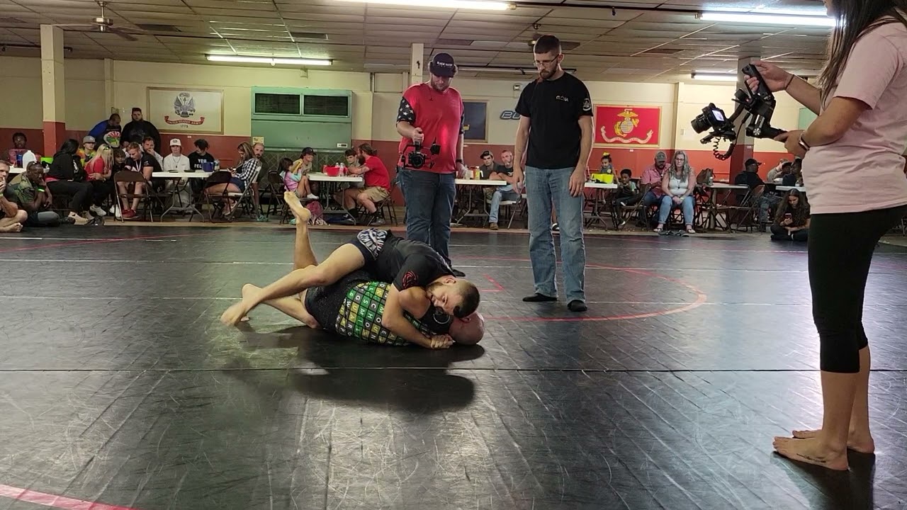 BJJ Match Submission only rule set  with no-gi Ezekiel choke finish 2022 top submissions